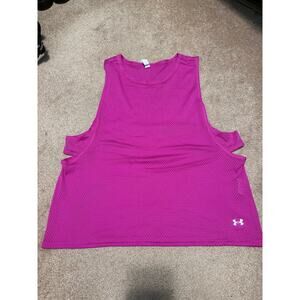 Under armour women’s mesh tank top size L